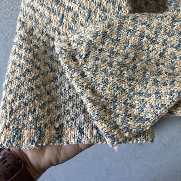 SOFT SURROUNDINGS Tie Front Sweater Womens Large Pastel Cottagecore Cardigan - Picture 5 of 11